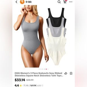 ‼️SOLD ‼️Ribbed Bodysuits